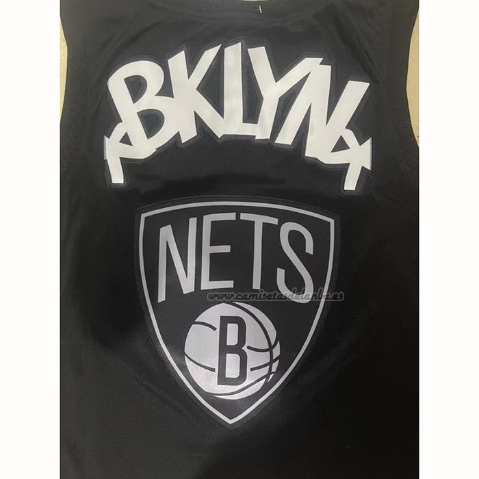 Camiseta Brooklyn Nets x AAPE Negro